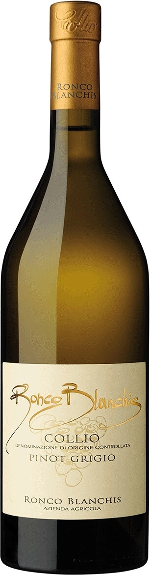 Вино Ronco Blanchis, Pinot Grigio, Collio DOC