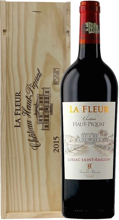 Вино "La Fleur de Chateau Haut Piquat", Lussac Saint-Emilion AOC