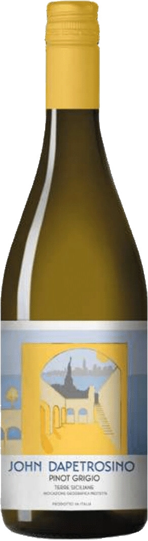 Вино Sibiliana, "John Dapetrosino" Pinot Grigio, Terre Siciliane IGP
