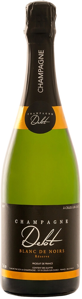 Шампанское Champagne Delot, Blanc de Noirs Reserve Brut