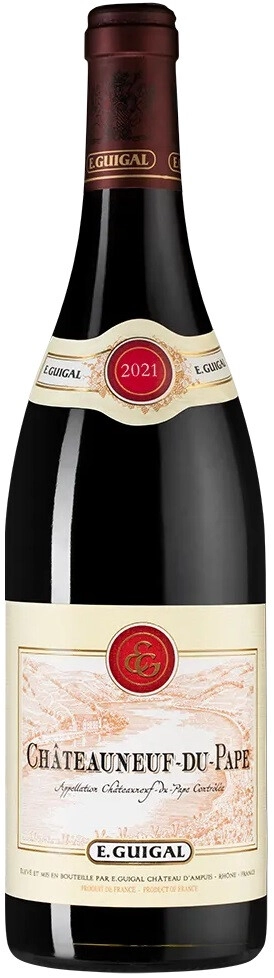 Вино E. Guigal, Chateauneuf-du-Pape AOC Rouge