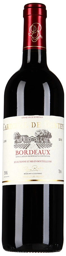 Вино "Cardinal De Gontey" Rouge, Bordeaux AOC