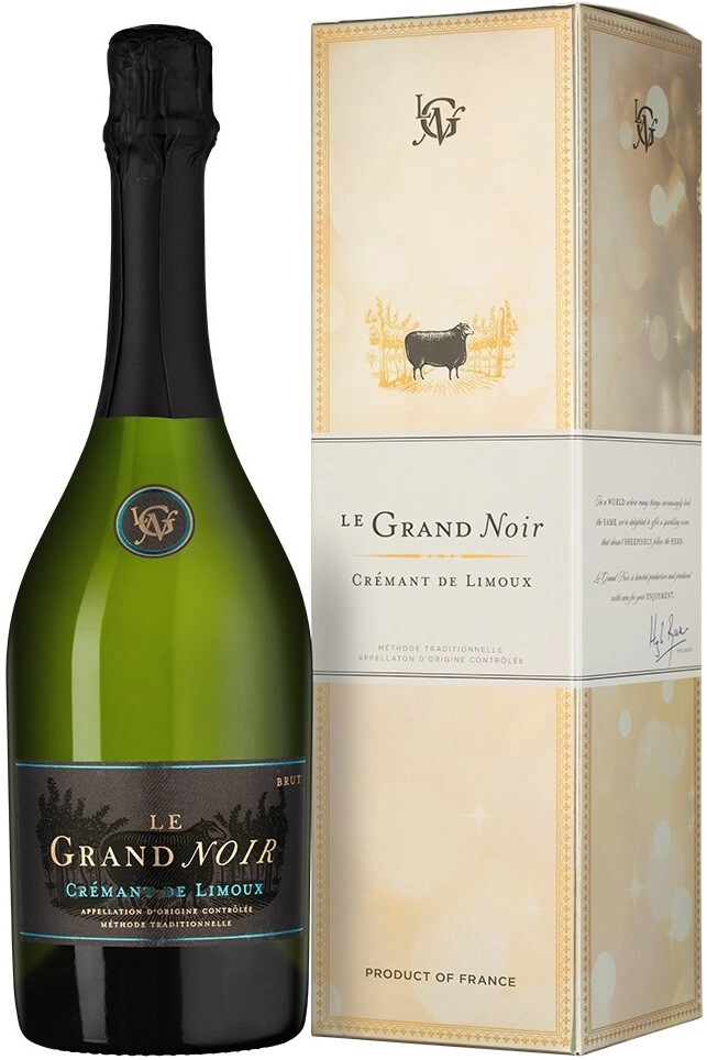 Игристое вино "Le Grand Noir" Brut, Cremant de Limoux AOP