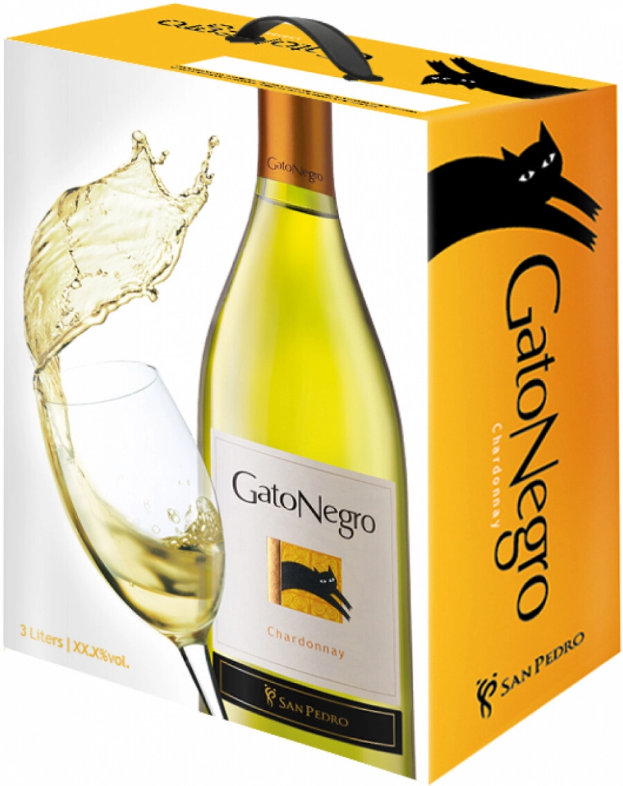 Вино "Gato Negro" Chardonnay, bag-in-box