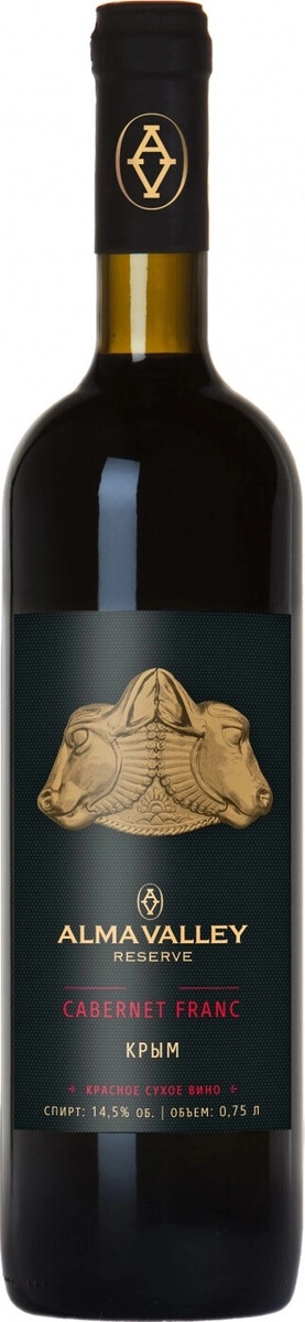 Вино "Alma Valley" Reserve Cabernet Franc