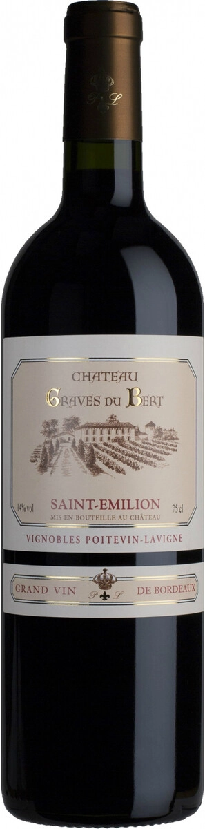 Вино Chateau Graves du Bert, Saint-Emilion AOC