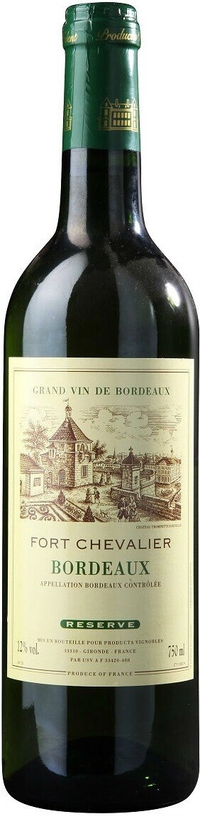 Вино "Fort Chevalier" Bordeaux AOC Blanc
