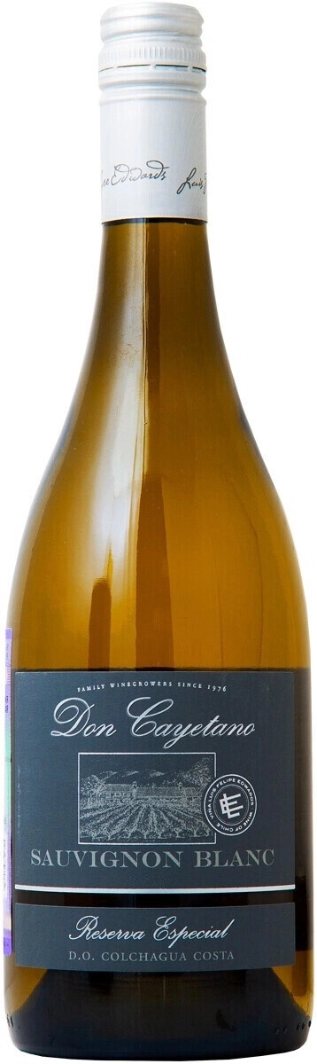 Вино "Don Cayetano" Sauvignon Blanc Reserva Especial, Colchagua Costa DO