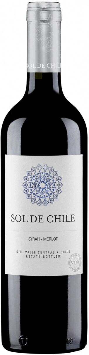 Вино "Sol de Chile" Syrah-Merlot, Valle Central DO
