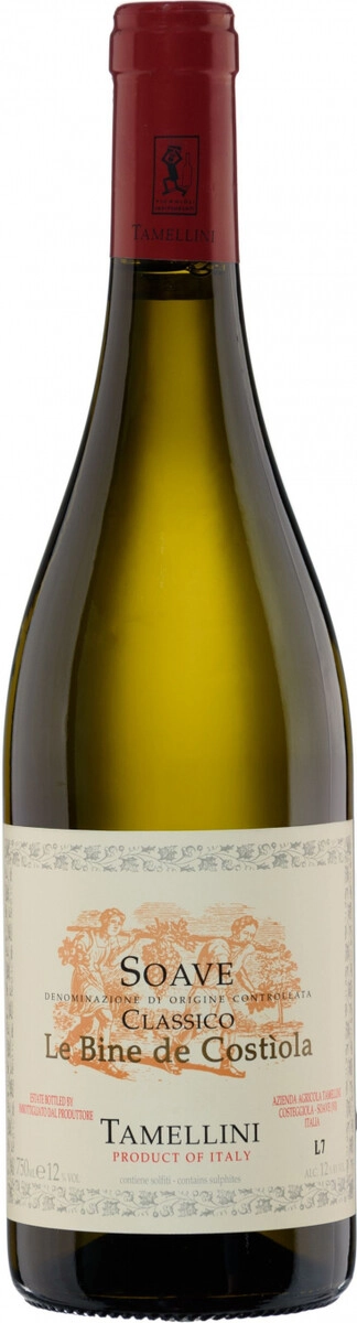 Вино Tamellini, "Le Bine de Costiola", Soave Classico Superiore DOCG