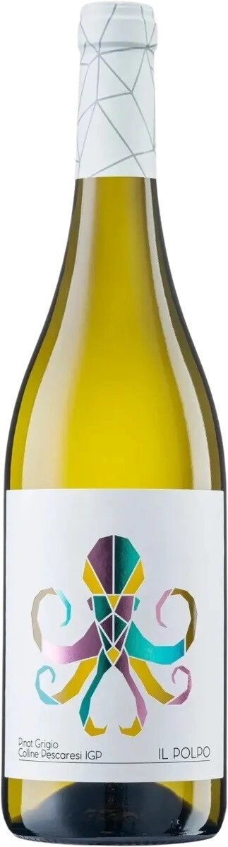 Вино "Il Polpo" Pinot Grigio, Colline Pescaresi IGP