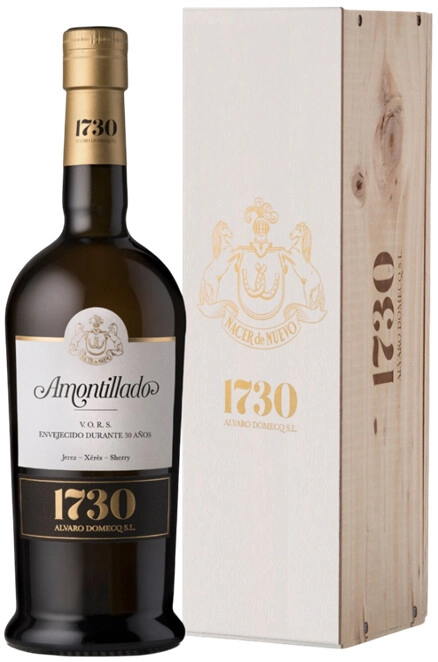 Херес Alvaro Domecq, "1730" Amontillado VORS, Jerez DO