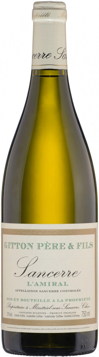 Вино Gitton Pere & Fils, "L'Amiral", Sancerre AOC