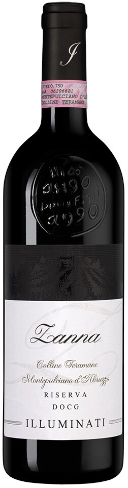 Вино Montepulciano d'Abruzzo Riserva "Zanna", Colline Teramane DOCG