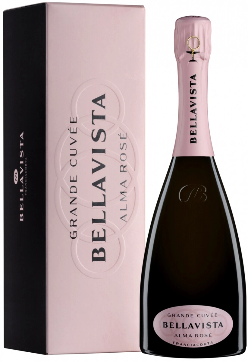 Игристое вино Bellavista, "Alma" Grande Cuvee Rose, Franciacorta DOCG