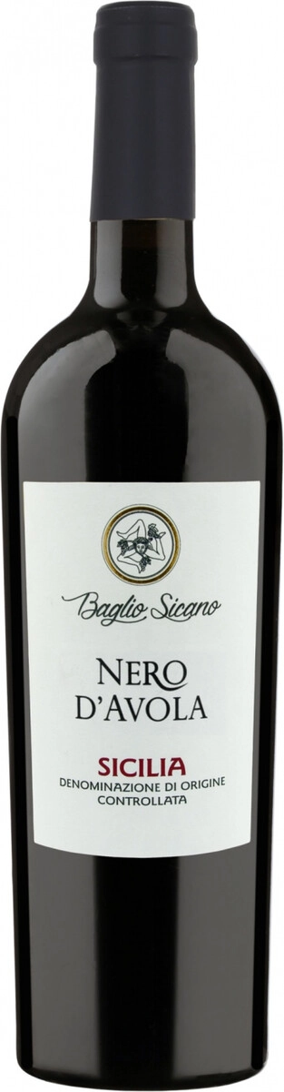 Вино "Baglio Sicano" Nero d'Avola, Sicilia DOC