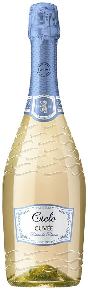 Игристое вино Cielo e Terra, Cuvee Blanc de Blancs