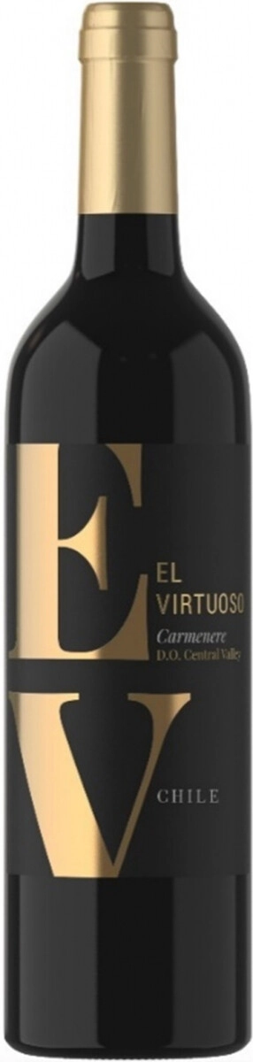 Вино "El Virtuoso" Carmenere, Central Valley DO