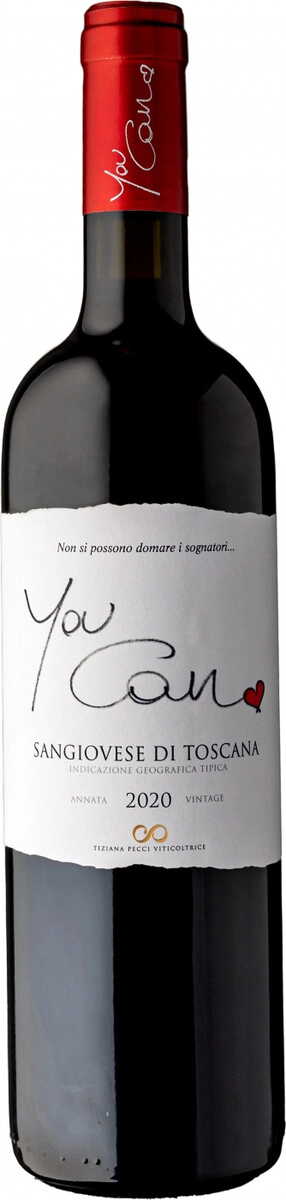 Вино "You Can" Sangiovese di Toscana IGT