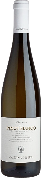 Вино Cantina d'Isera, Pinot Bianco, Trentino DOC