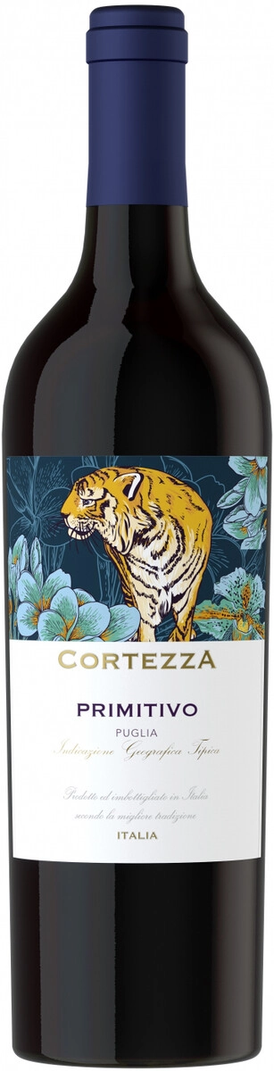 Вино "Cortezza" Primitivo, Puglia IGТ