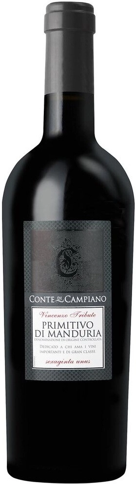 Вино "Conte di Campiano" Primitivo di Manduria DOC