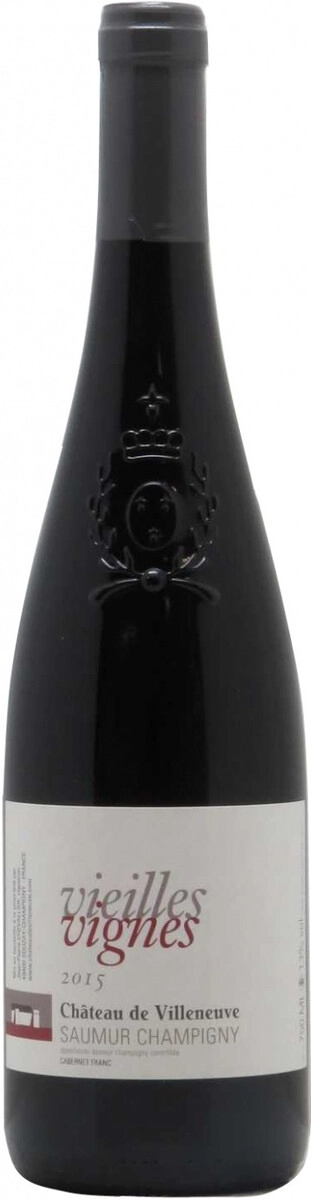 Вино Chateau de Villeneuve, Vieilles Vignes, Saumur Champigny AOC