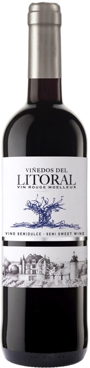 Вино "Vinedos del Litoral" Tinto Semidulce