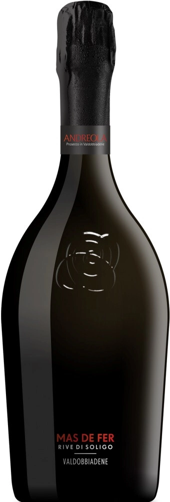 Игристое вино Andreola, "Mas de Fer" Rive di Soligo Valdobbiadene Prosecco Superiore DOCG Extra Dry