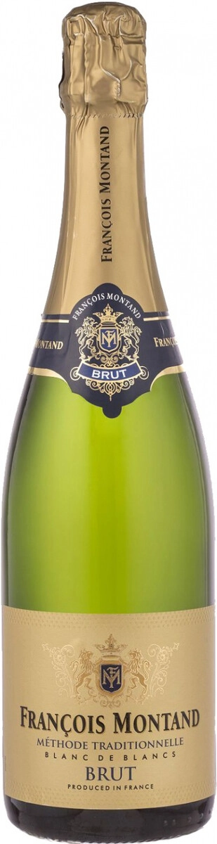 Игристое вино "Francois Montand" Brut Blanc de Blancs