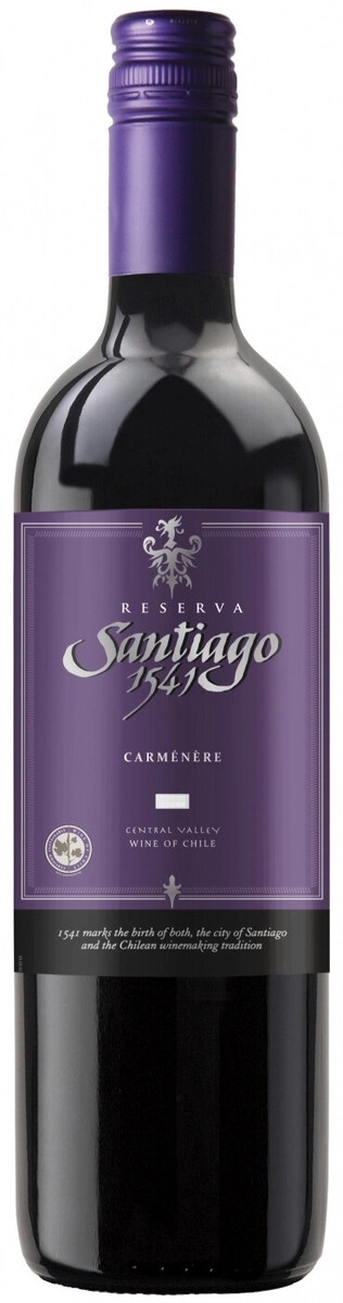 Вино Undurraga, "Santiago 1541" Carmenere Reserva