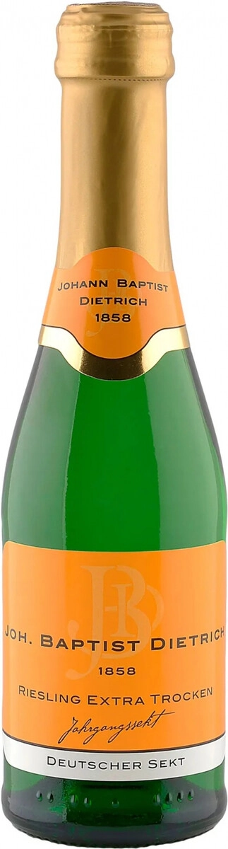 Игристое вино "Johann Baptist Dietrich" Riesling Trocken Sekt