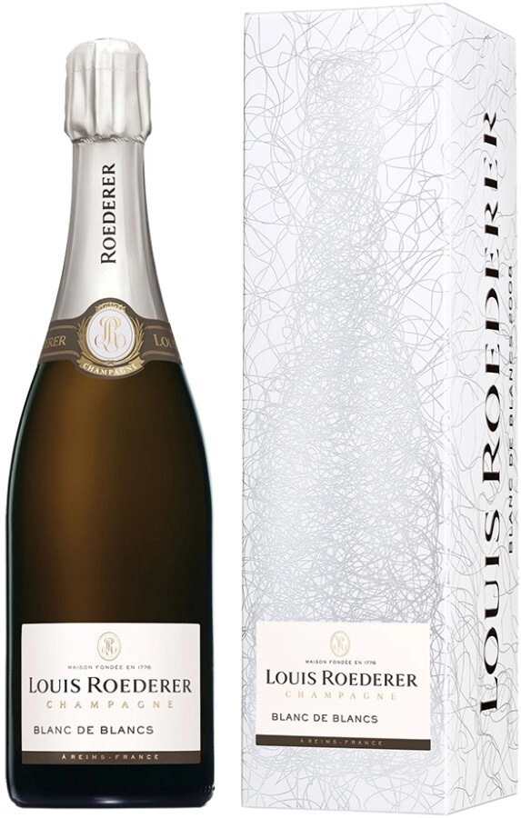 Шампанское Louis Roederer, Brut Blanc de Blancs, "Grafika"
