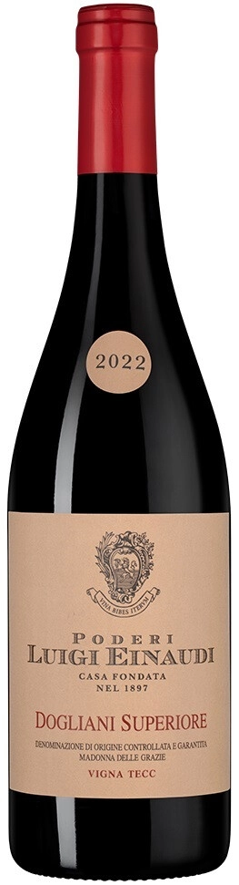 Вино Poderi Luigi Einaudi, Dogliani Superiore "Vigna Tecc" DOCG
