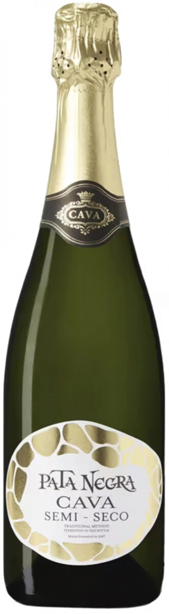 Игристое вино "Pata Negra" Semi-Seco, Cava DO