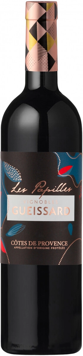 Вино Gueissard, "Les Papilles" Rouge, Cotes de Provence AOP