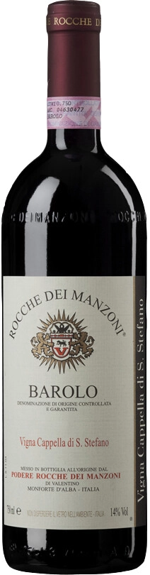 Вино Rocche dei Manzoni, Barolo "Vigna Cappella di Santo Stefano", Barolo DOCG