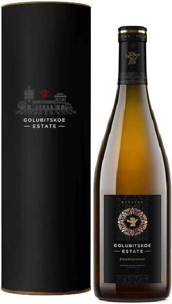 Вино Golubitskoe Estate, Chardonnay Reserve, in tube