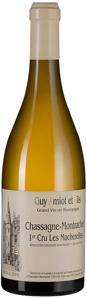 Вино Domaine Amiot Guy et Fils, Chassagne-Montrachet Premier Cru "Les Macherelles" AOC