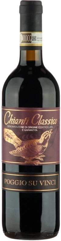 Вино "Poggio Su Vinci" Chianti Classico DOCG