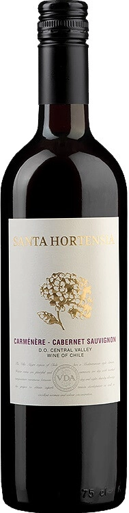 Вино Bodegas y Vinedos de Aguirre, "Santa Hortensia" Carmenere-Cabernet Sauvignon, Central Valley DO