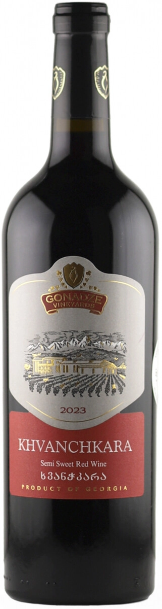 Вино "Gonadze" Khvanchkara