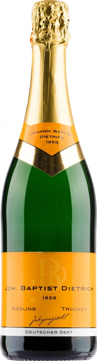 Игристое вино "Johann Baptist Dietrich" Riesling Trocken Sekt