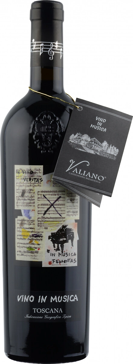 Вино Valiano, "Vino In Musica", Toscana IGT
