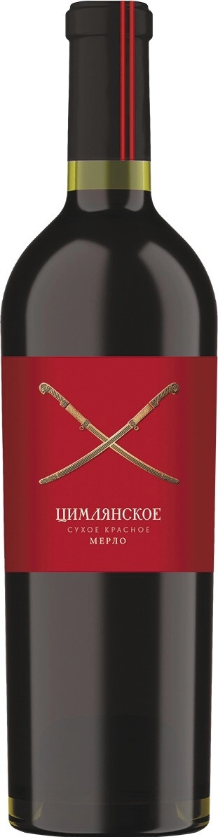 Вино "Цимлянское" Мерло