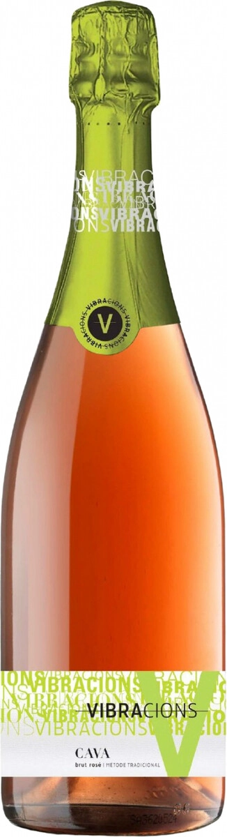 Игристое вино Cavas Masachs, "Vibracions" Cava Brut Rose