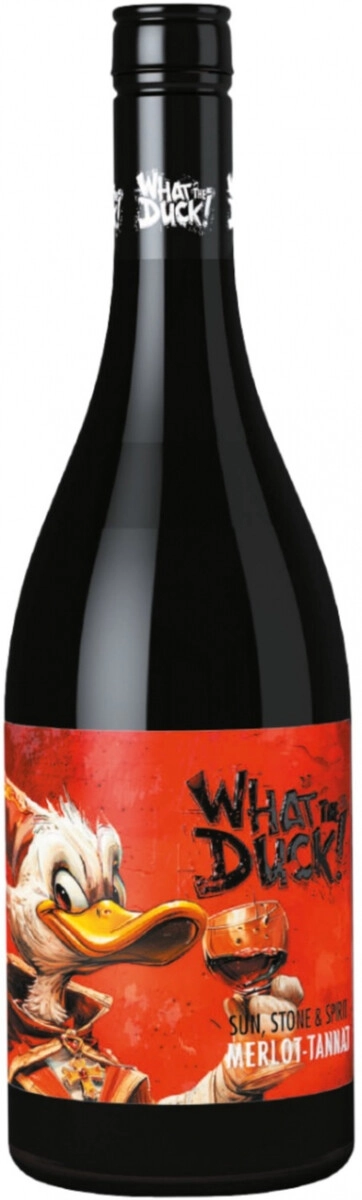Вино Vignobles Vellas, "What the Duck!" Merlot-Tannat, Cotes de Gascogne IGP