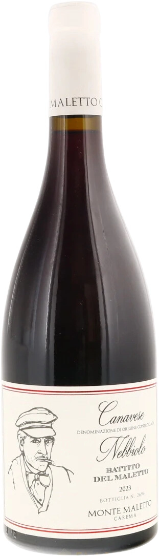 Вино Monte Maletto, "Battito del Maletto" Nebbiolo, Canavese DOC