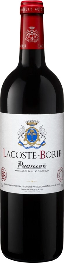 Вино "Lacoste-Borie"
