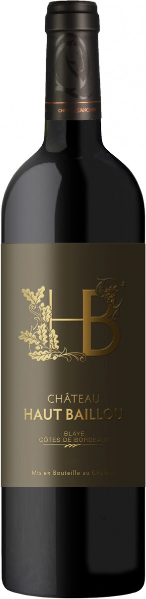 Вино "Chateau Haut-Baillou", Blaye Cotes de Bordeaux AOC